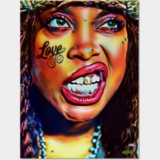 Badu Posters and Art